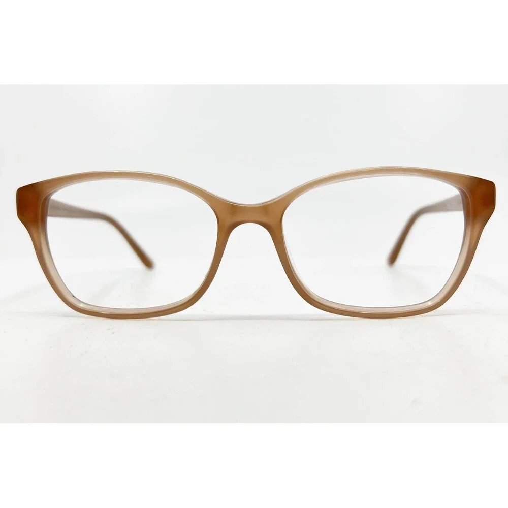 Badgley Mischka Tashie Eyeglasses Frames 52-16-135 Brown Glitter Women Eyewear